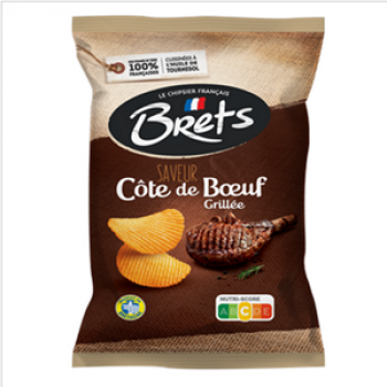 Brets - Côte de boeuf grillée - Kartoffelchips - Chips - Bretagne